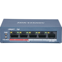 

                                    Hikvision DS-3E0105P-E/M(B) 4 Port Fast Ethernet Unmanaged POE Switch